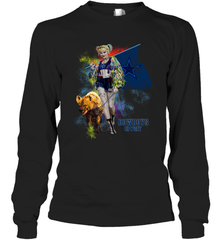 Harley Quinn Cowboys Of Prey Long Sleeve T-Shirt - kambletee