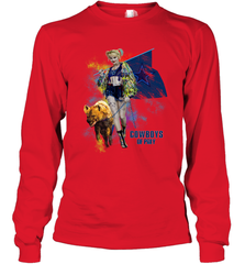 Harley Quinn Cowboys Of Prey Long Sleeve T-Shirt - kambletee