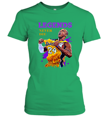 Kobe Bryant Basketball Legends Never Die Women's T-Shirt - kambletee