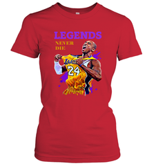 Kobe Bryant Basketball Legends Never Die Women's T-Shirt - kambletee