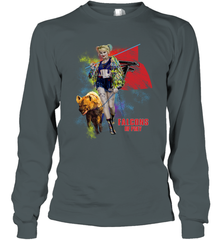 Harley Quinn Atlanta Falcons Of Prey Long Sleeve T-Shirt - kambletee