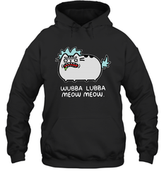Rick sanchez Cat wubba lubba meow meow Hoodie - kambletee