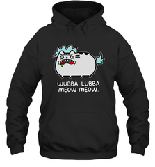Rick sanchez Cat wubba lubba meow meow Hoodie - kambletee