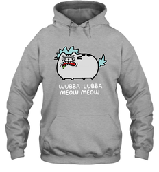 Rick sanchez Cat wubba lubba meow meow Hoodie - kambletee