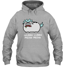 Rick sanchez Cat wubba lubba meow meow Hoodie - kambletee