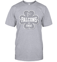 Patrick's Day Shamrock For Atlanta Falcons Fans Men's T-Shirt - kambletee