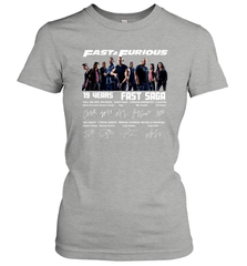 Fast and Furious 19 years Fast Saga signature Women's T-Shirt - kambletee