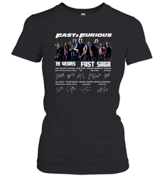 Fast and Furious 19 years Fast Saga signature Women's T-Shirt - kambletee
