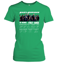Fast and Furious 19 years Fast Saga signature Women's T-Shirt - kambletee