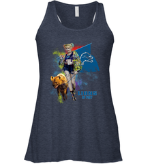 Harley Quinn Detroit Lions Of Prey Racerback Tank - kambletee