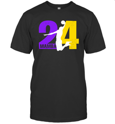 Angel Legend Mamba 24 Basketball Kobe Bryant Men's T-Shirt - kambletee