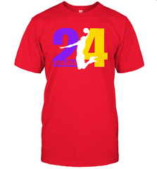 Angel Legend Mamba 24 Basketball Kobe Bryant Men's T-Shirt - kambletee