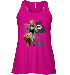 Harley Quinn Green Bay Packers Of Prey Racerback Tank - kambletee