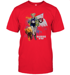 Harley Quinn Oakland Raiders Of Prey Men's T-Shirt - kambletee