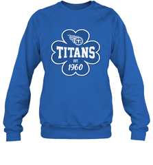 Patrick's Day Shamrock For Tennessee Titans Fans Sweatshirt - kambletee