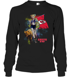 Harley Quinn Kansas City Chiefs Of Prey Long Sleeve T-Shirt - kambletee