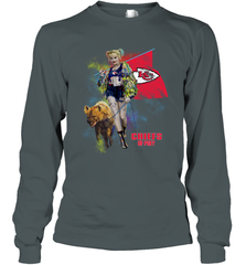 Harley Quinn Kansas City Chiefs Of Prey Long Sleeve T-Shirt - kambletee