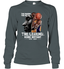 The Mamba The Myth The Legend Kobe Bryant 1987 2020 Long Sleeve T-Shirt - kambletee