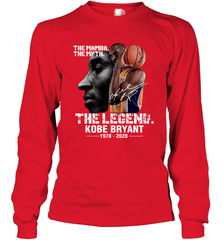 The Mamba The Myth The Legend Kobe Bryant 1987 2020 Long Sleeve T-Shirt - kambletee