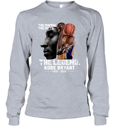 The Mamba The Myth The Legend Kobe Bryant 1987 2020 Long Sleeve T-Shirt - kambletee