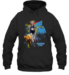 Harley Quinn Los Angeles Chargers Of Prey Hoodie - kambletee