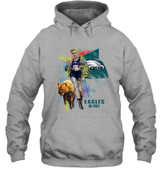 Harley Quinn Philadelphia Eagles Of Prey Hoodie - kambletee