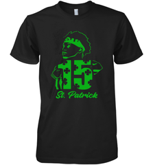 Happy St. Patrick's Day 15 Patrick Mahomes Kansas City Chiefs Premium Men's T-Shirt - kambletee
