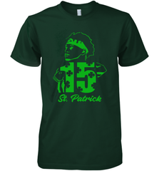 Happy St. Patrick's Day 15 Patrick Mahomes Kansas City Chiefs Premium Men's T-Shirt - kambletee