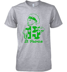 Happy St. Patrick's Day 15 Patrick Mahomes Kansas City Chiefs Premium Men's T-Shirt - kambletee