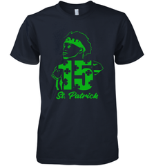 Happy St. Patrick's Day 15 Patrick Mahomes Kansas City Chiefs Premium Men's T-Shirt - kambletee