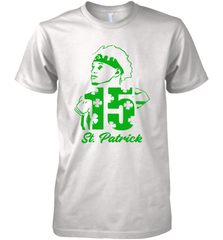 Happy St. Patrick's Day 15 Patrick Mahomes Kansas City Chiefs Premium Men's T-Shirt - kambletee