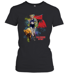 Harley Quinn Atlanta Falcons Of Prey Women's T-Shirt - kambletee