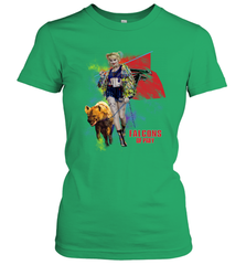 Harley Quinn Atlanta Falcons Of Prey Women's T-Shirt - kambletee