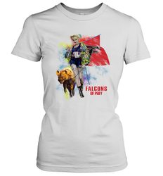 Harley Quinn Atlanta Falcons Of Prey Women's T-Shirt - kambletee