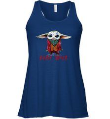 Baby Yoda Baby Joker Racerback Tank - kambletee