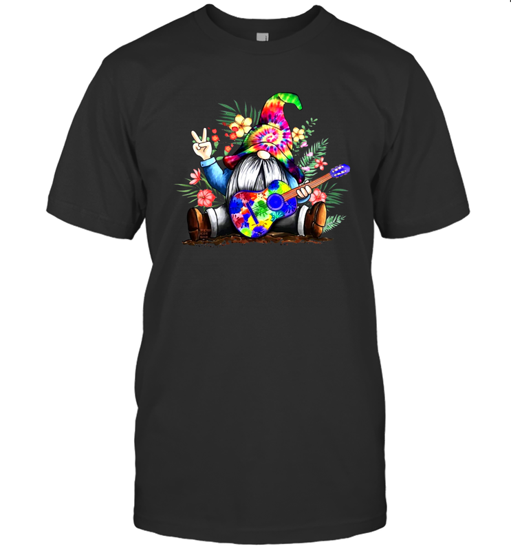 Gnome playing guitar St Patrick's Day T-Shirt - kambletee
