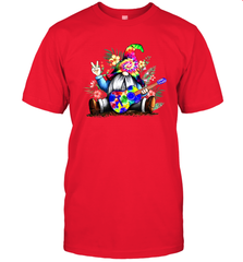 Gnome playing guitar St Patrick's Day T-Shirt - kambletee