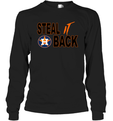Houston Astros Steal it Back Long Sleeve T-Shirt - kambletee