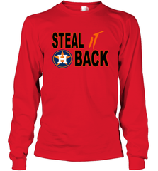 Houston Astros Steal it Back Long Sleeve T-Shirt - kambletee