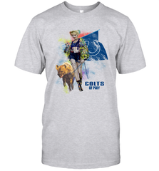 Harley Quinn Indianapolis Colts Of Prey Men's T-Shirt - kambletee