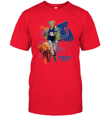 Harley Quinn Indianapolis Colts Of Prey Men's T-Shirt - kambletee