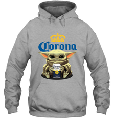 Yoda hug Corona Hoodie - kambletee