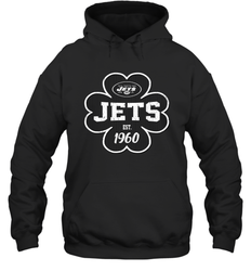 Patrick's Day Shamrock For New York Jets Fans Hoodie - kambletee
