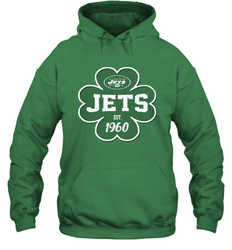Patrick's Day Shamrock For New York Jets Fans Hoodie - kambletee