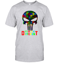Skull it is ok to be different Men's T-Shirt - kambletee