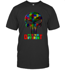 Skull it is ok to be different Men's T-Shirt - kambletee
