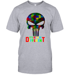 Skull it is ok to be different Men's T-Shirt - kambletee