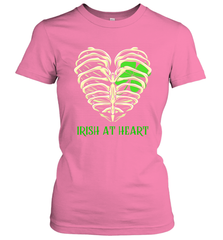 Irish at heart St Patricks Day Women's T-Shirt - kambletee