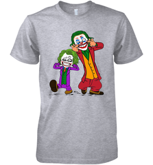 Double Joker Calvin and Hobbes Premium Men's T-Shirt - kambletee
