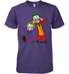 Double Joker Calvin and Hobbes Premium Men's T-Shirt - kambletee